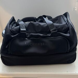 Lucky Brand Black Duffel Bag
